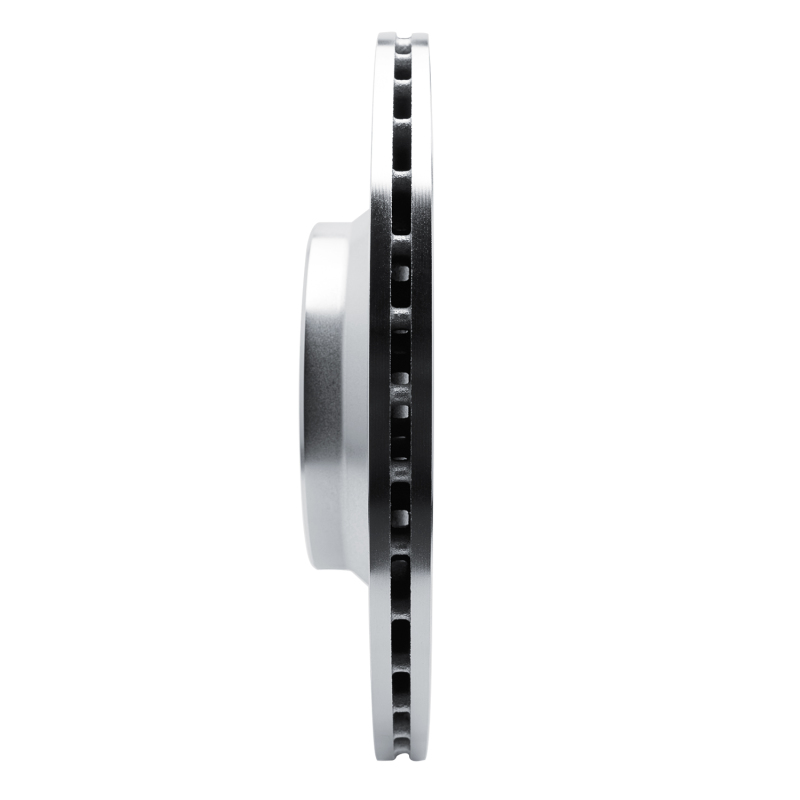 Mercedes-Benz GLS450 Brake Rotor (1) - Rear Left - R1 Concepts - Drilled & Slotted - Silver - `20-`26